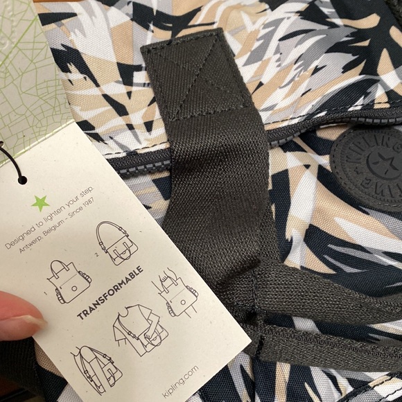 NWT Kipling Eleva Convertible Tote - Picture 4 of 5